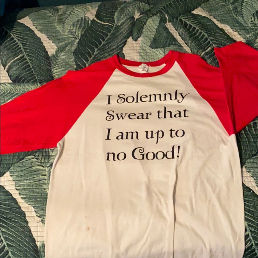 Harry Potter quote baseball tee